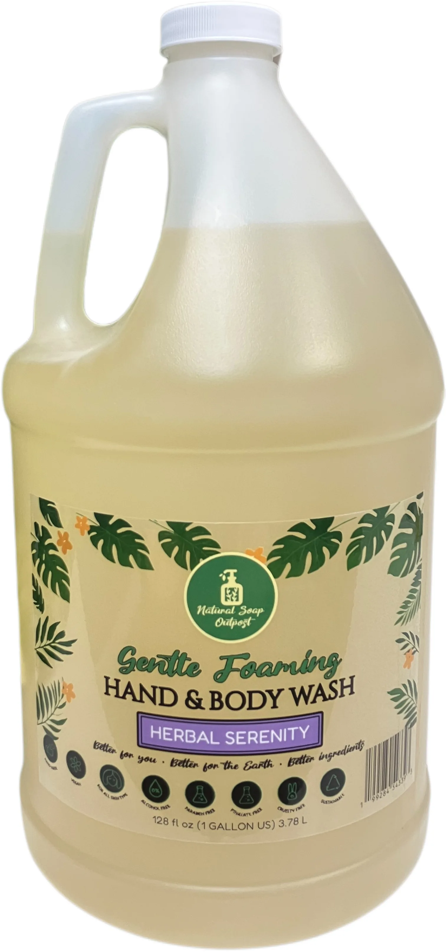 Gentle Foaming Liquid Soap Gallon Refill