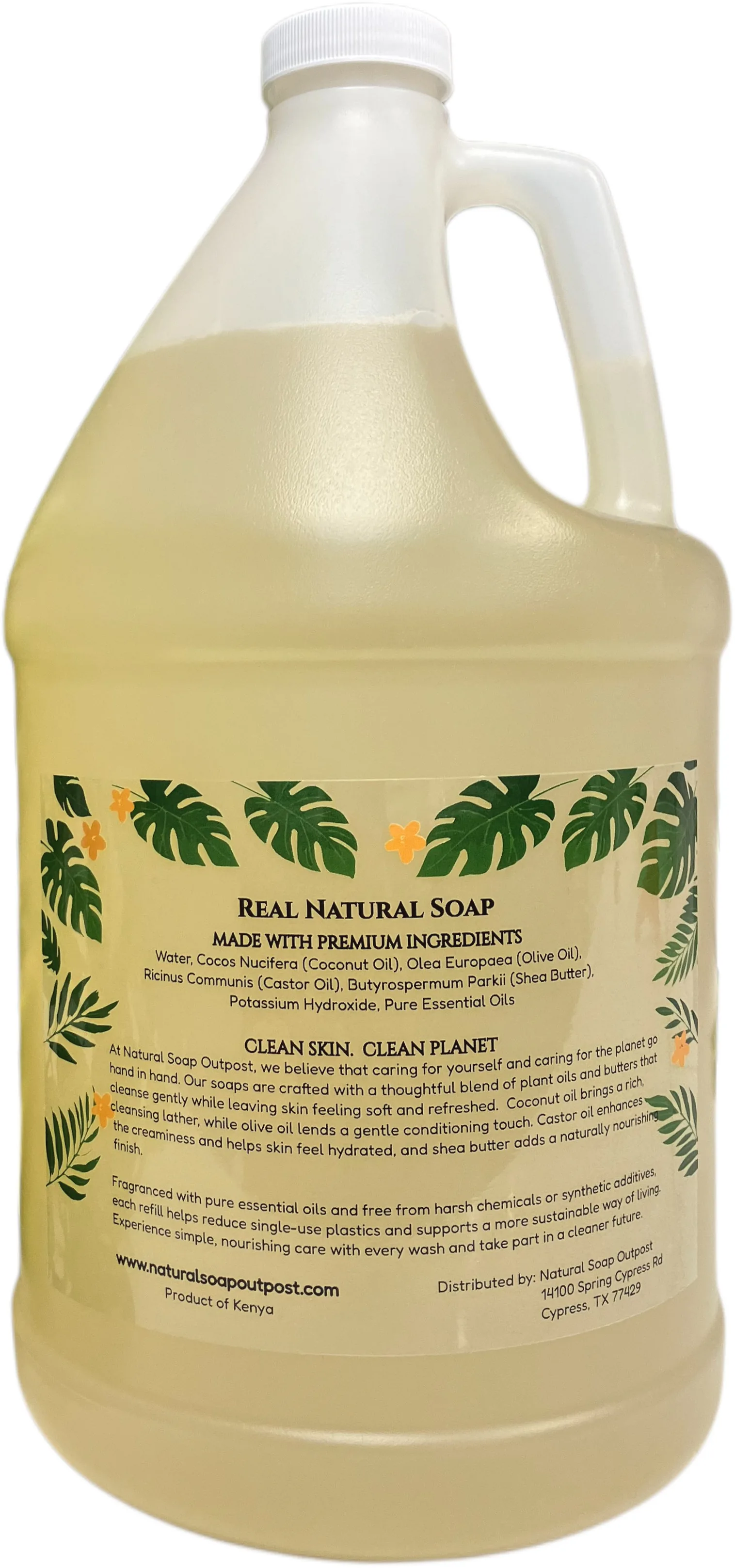 Gentle Foaming Liquid Soap Gallon Refill