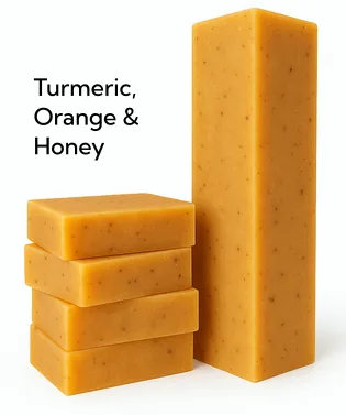 turmeric-orange-honey-cold-process-soap-bar