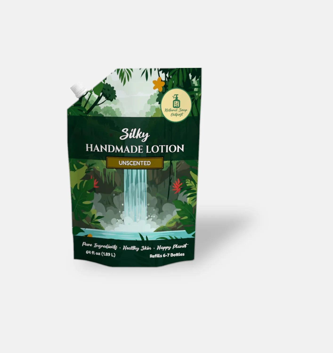 Silky Handmade Lotion 1/2 Gallon Refill